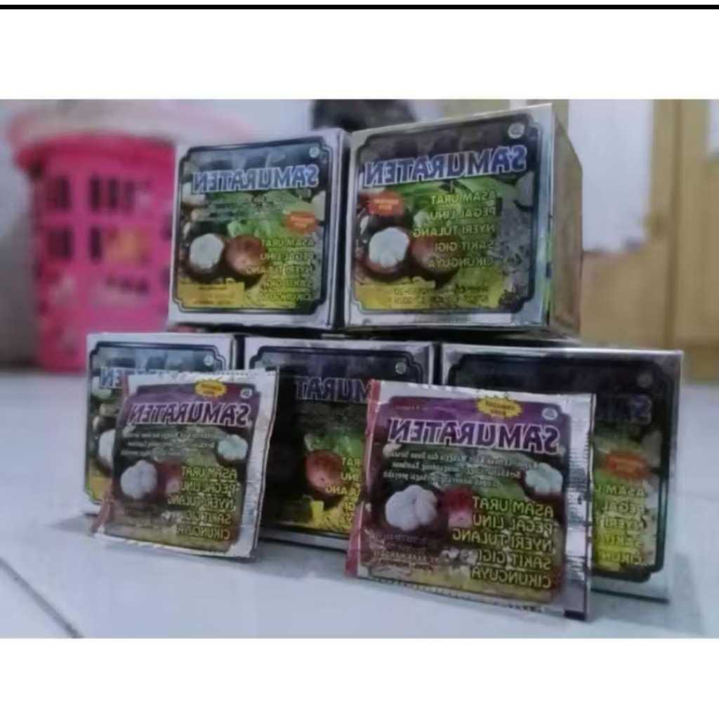 Sari Manggis Kapsul Herbal - 10 Sachet, Membantu Menurunkan Kolesterol