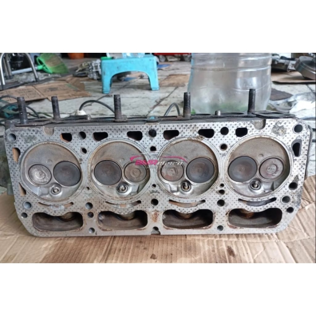 3.500.000Cylinder Head Kijang 7K Bensin karburator 1set Original Cabutan