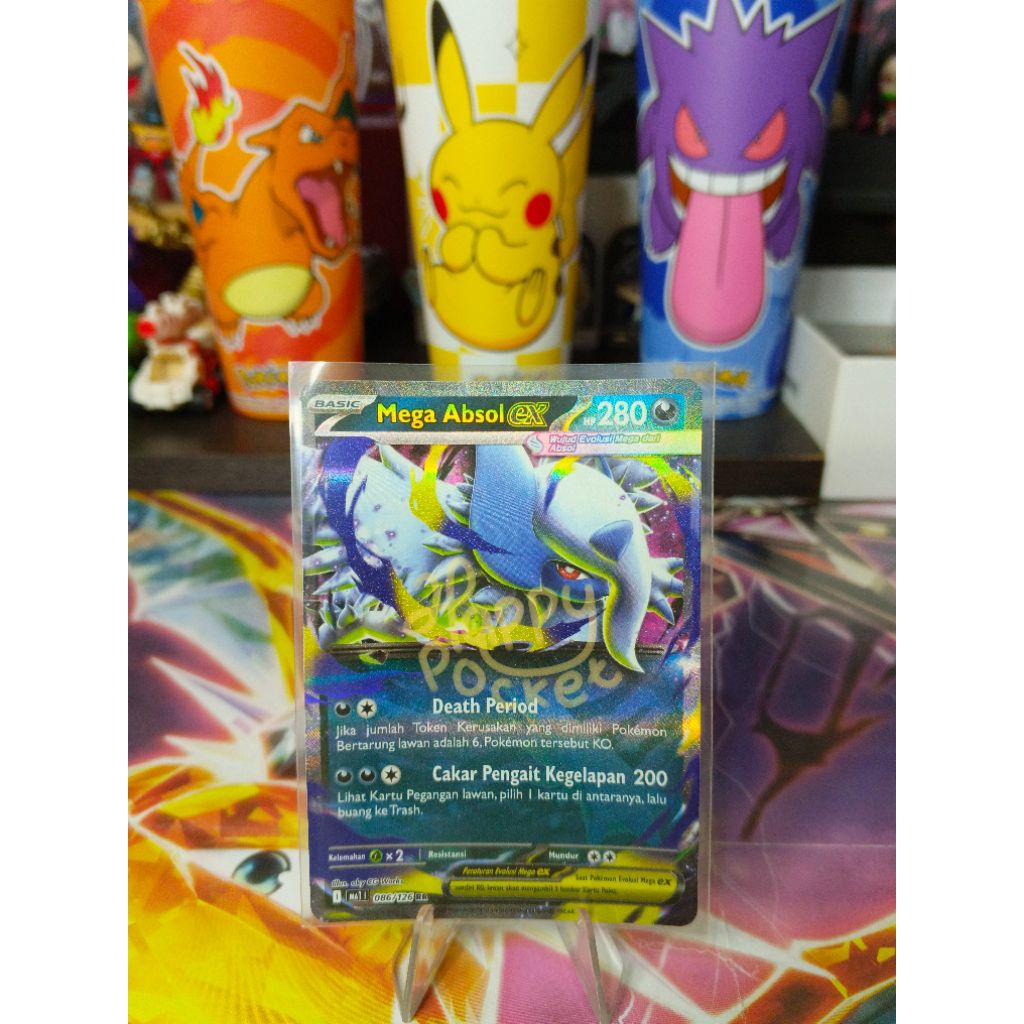 KARTU POKEMON EVOLUSI MEGA | MEGA ABSOL EX RR 086/126