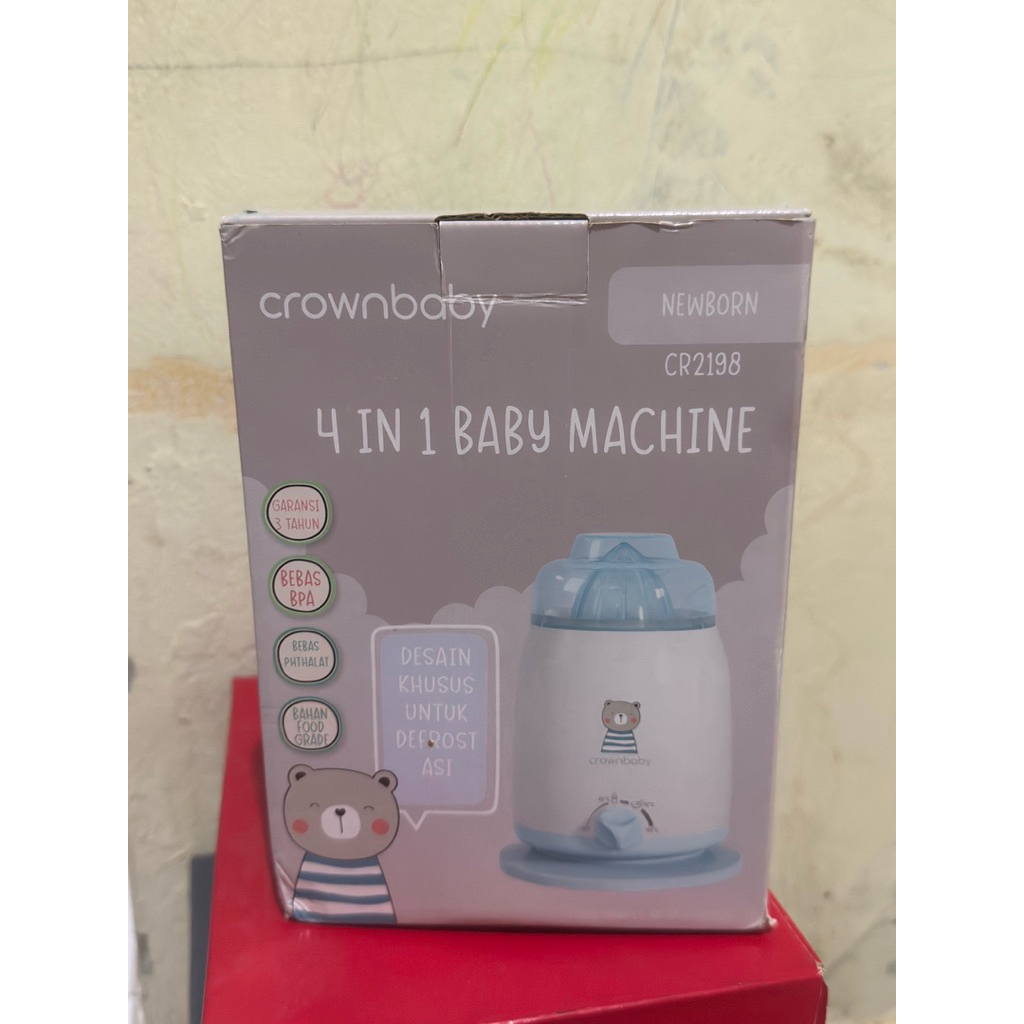 crown baby milk warmer penghangat asi penghangat susu