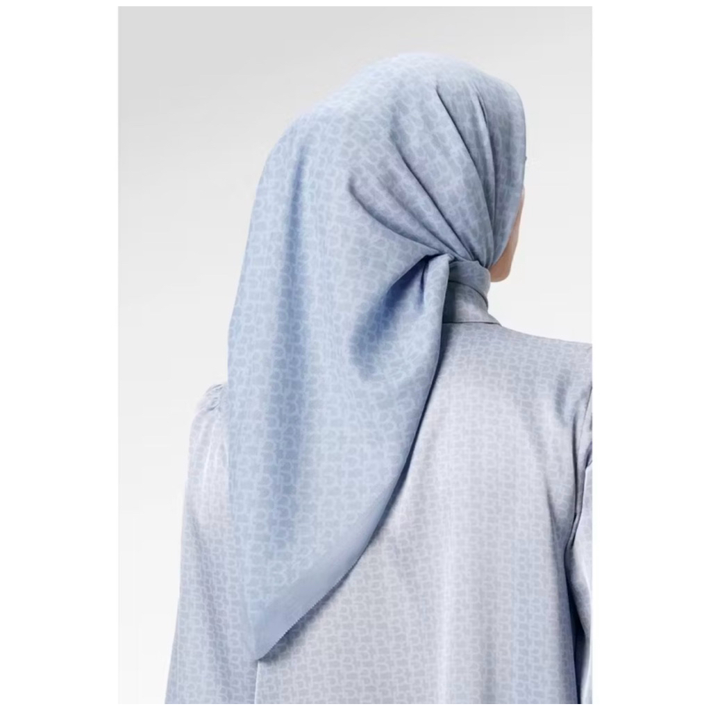 benang jarum signature monogram scarf