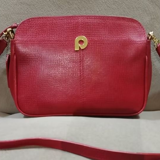 TAS SELEMPANG PAPILLON K 3291 SEKEN WARNA MERAH MULUS BANGET