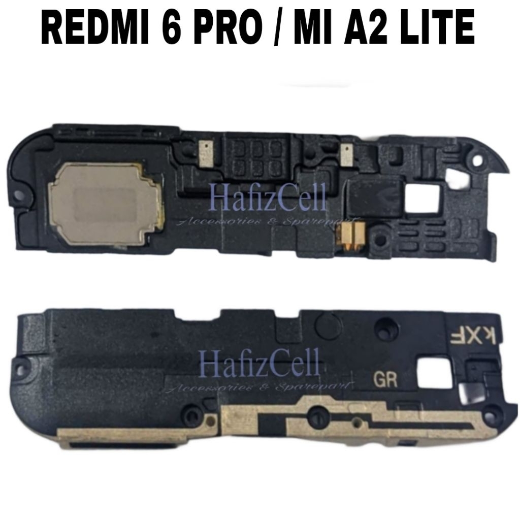 BUZZER BAWAH / SPEAKER BAWAH MUSIK HP XIAOMI REDMI 6 PRO / MI A2 LITE ORI FULSHET