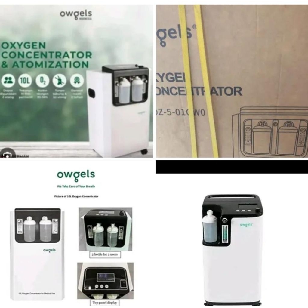 OWGELS OXYGEN CONCENTRATOR 10LITER