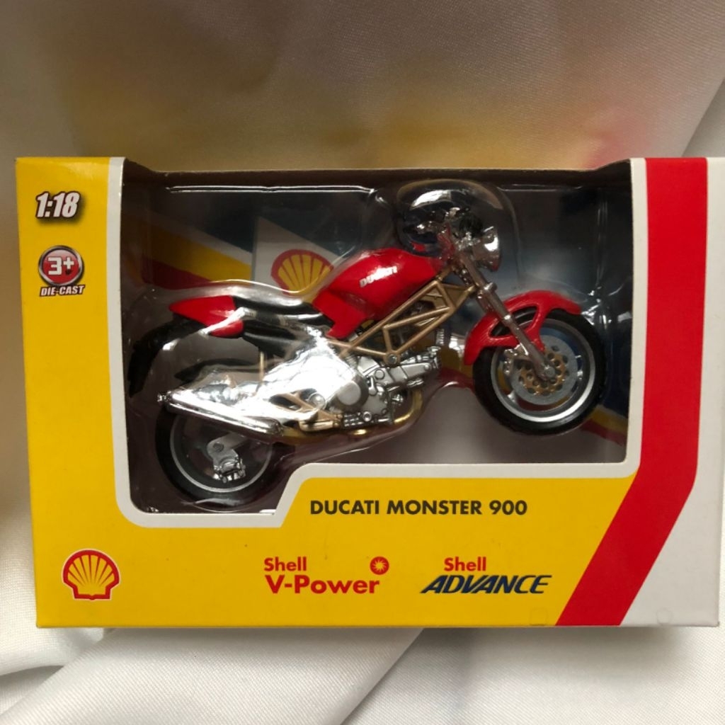 Mainan Shell Motor Ducati Monster 900