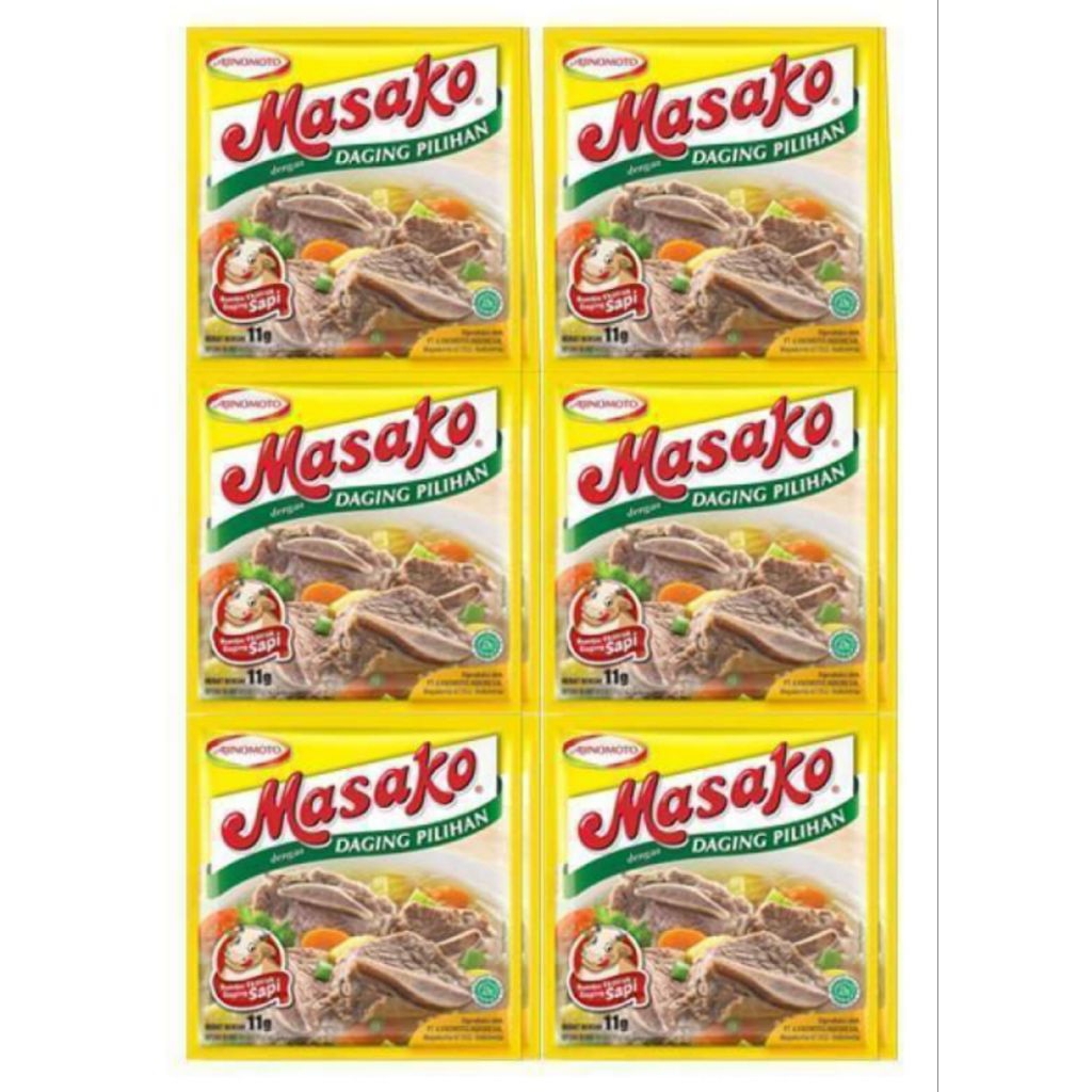 (BISA INSTAN) Masako | Penyedap Rasa Masako | Masako Sapi | Ajinomoto Masako Rasa Sapi | Masako Sapi