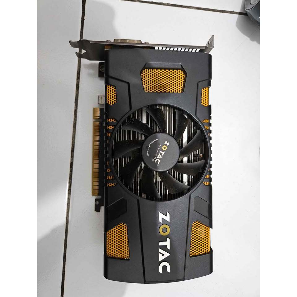 VGA Zotac GTX 550 TI 1gb 192bit Pin 6 PSU