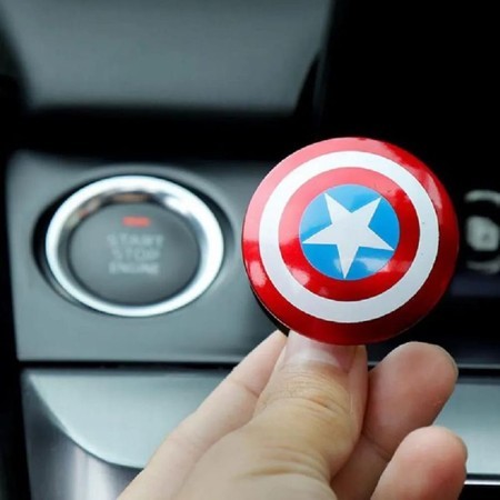 Cover Button Start Stop Engine/Universal Engine Cover Car Start Stop Button/Cover Penutup Tombol Sta
