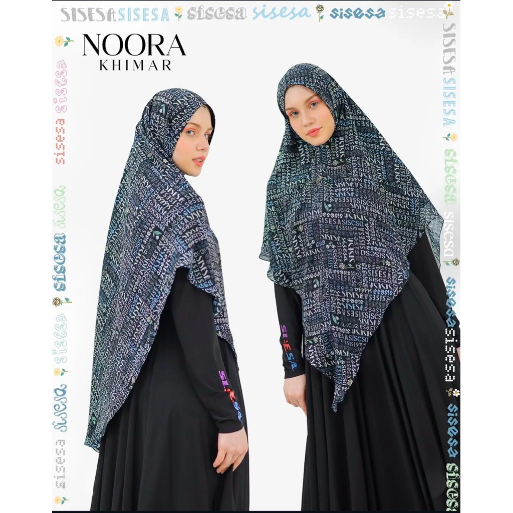 khimar sisesa printing black