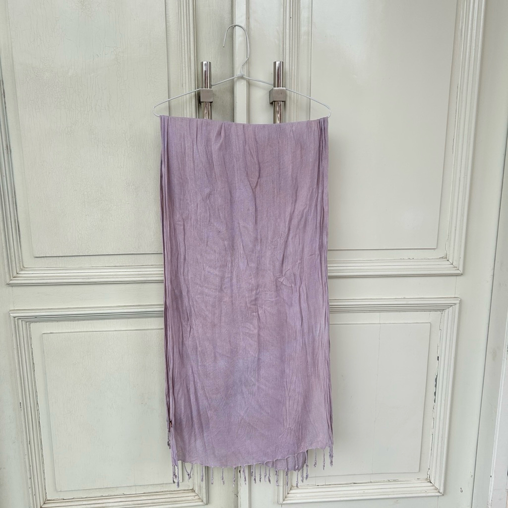 Pashmina Dusty Purple Rumbai (Preloved)