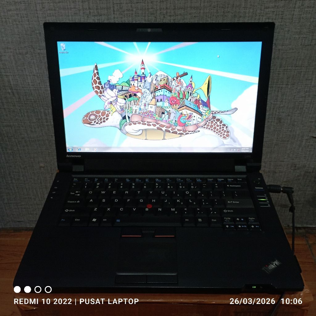 Laptop Lenovo ThinkPad L410-2931 Windows 7 Intel coreTM duo Ram2gb DDR3 HDD160gb Lcd14in Mesin Norma