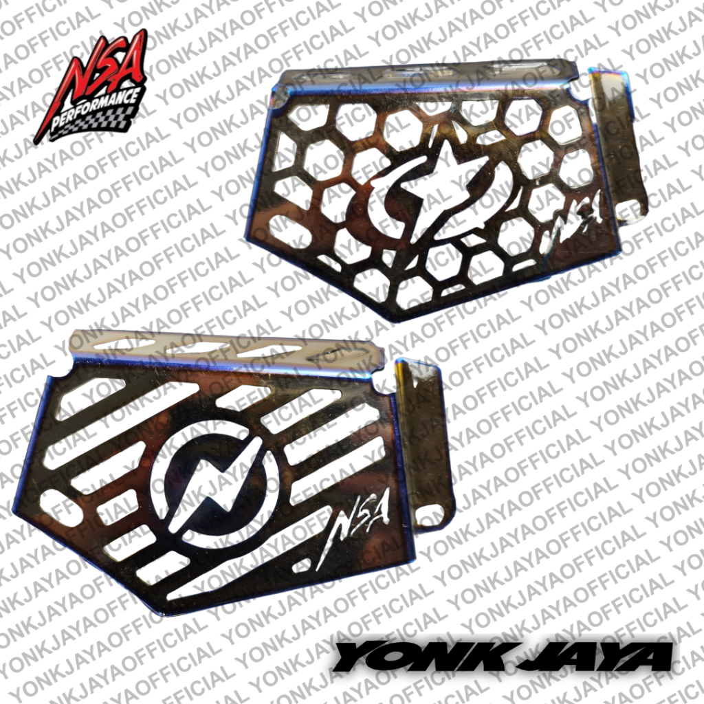COVER RADIATOR HUGGER NSA VARIO125/150