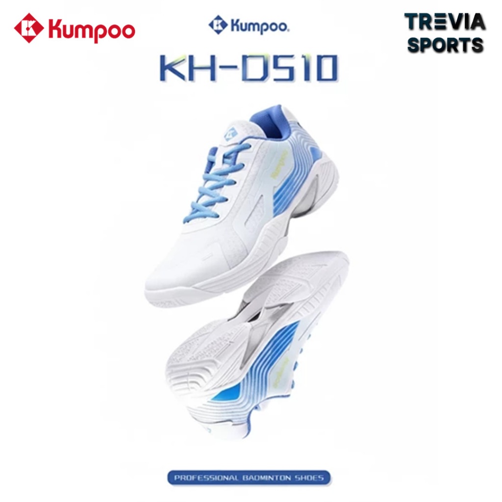 Sepatu Badminton Kumpoo KH D510 / Sepatu Badminton Bulu Tangkis Kumpoo ORIGINAL
