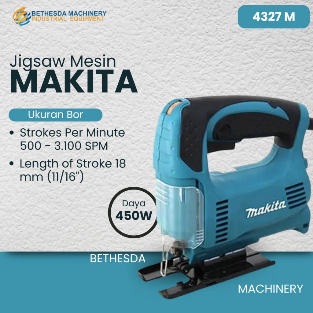 Makita Jigsaw Mesin Potong Kayu / Mesin Gergaji MAKITA