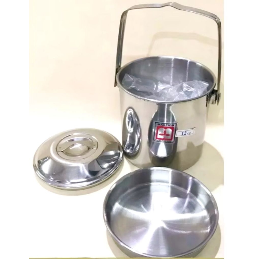 RANTANG TUNGGAL STAINLESS MASPION 12 CM