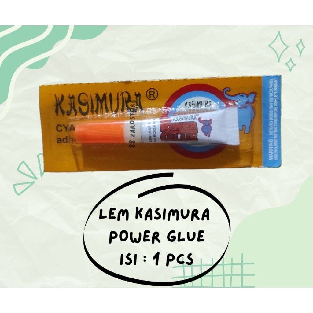 [ 1 PCS ] POWER GLUE KASIMURA / LEM PEREKAT POWER GLUE KASIMURA