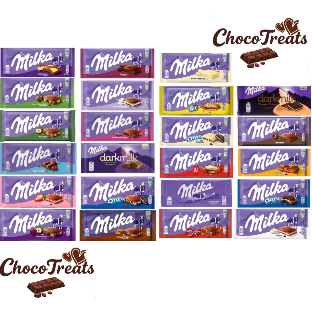COKLAT MILKA JERMAN ALL VARIAN ORIGINAL 100%