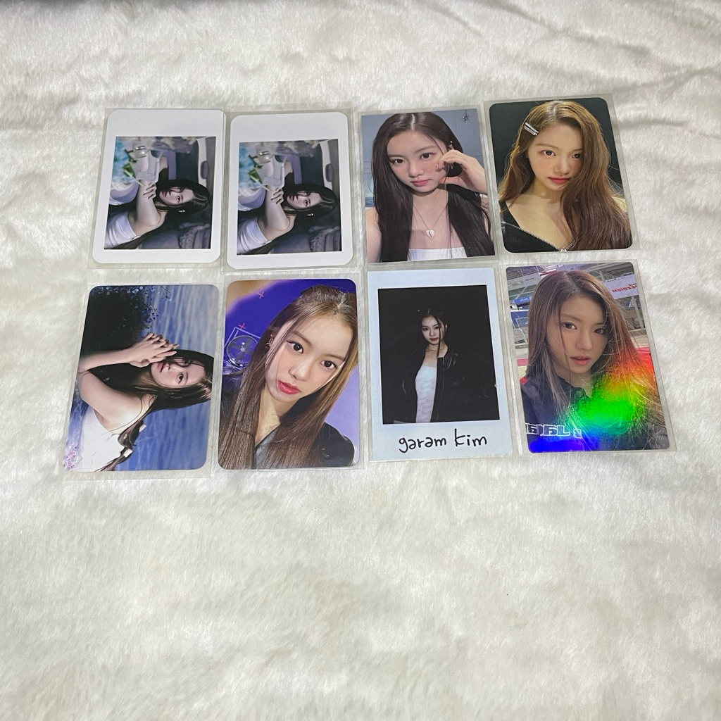 (WAJIB CO PACKING)Photocard Kim Garam Le Sserafim Fearless (BACA DESKRIPSI)