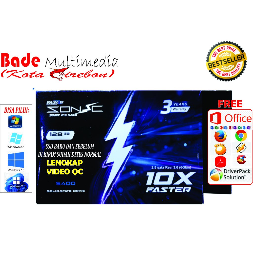 SSD Siap Pakai Plug & Play 128gb 256gb 512gb RX7 Baru SSD ORIGINAL