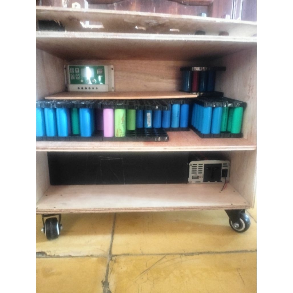 Baterai Bekas Laptop 18650 bekas rakitan PLTS