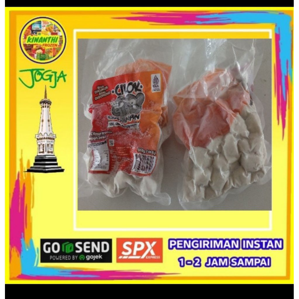 Cilok gajahan isi 40 butir,, Jogja Frozen