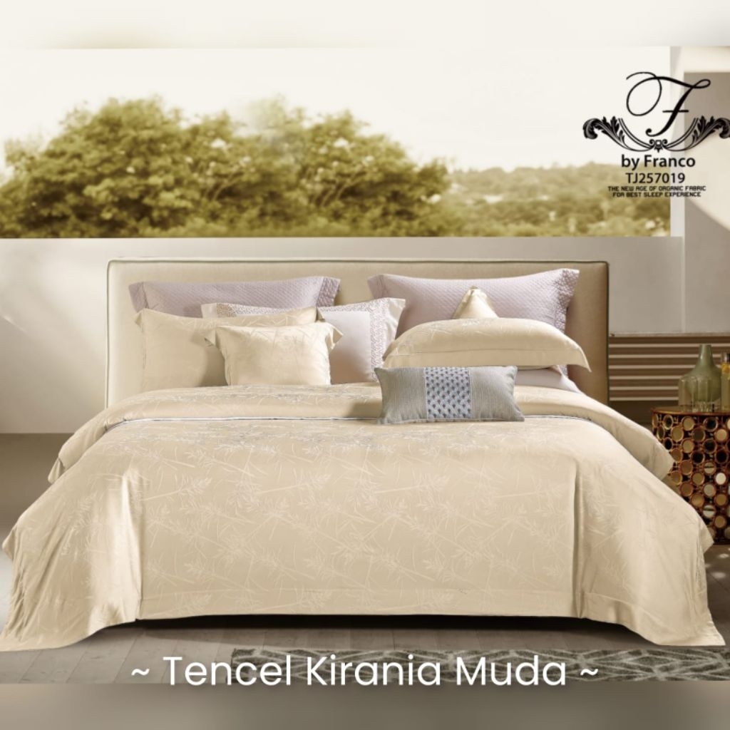 SPREI SET JASMINE BEDDING COLLECTION KINGKOIL TENSEL J120 KIRANIA MUDA