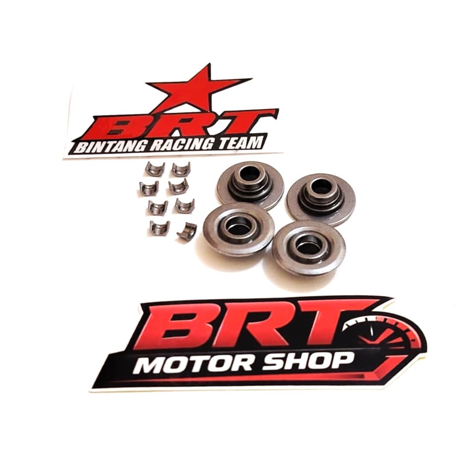 RETAINER KUKU KLEP SET BRT CRF 150 VERZA NEW MEGAPRO 4 KLEP 4 VALVE