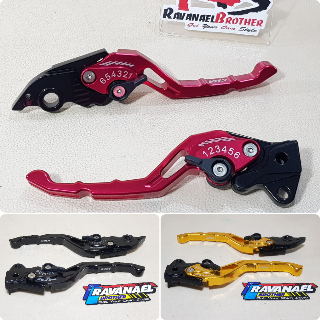 Handle Handel Tuas Rem CHA Sisik Vario 125 150 Old Beat Fi CBS Combi Brake Set Kanan Kiri