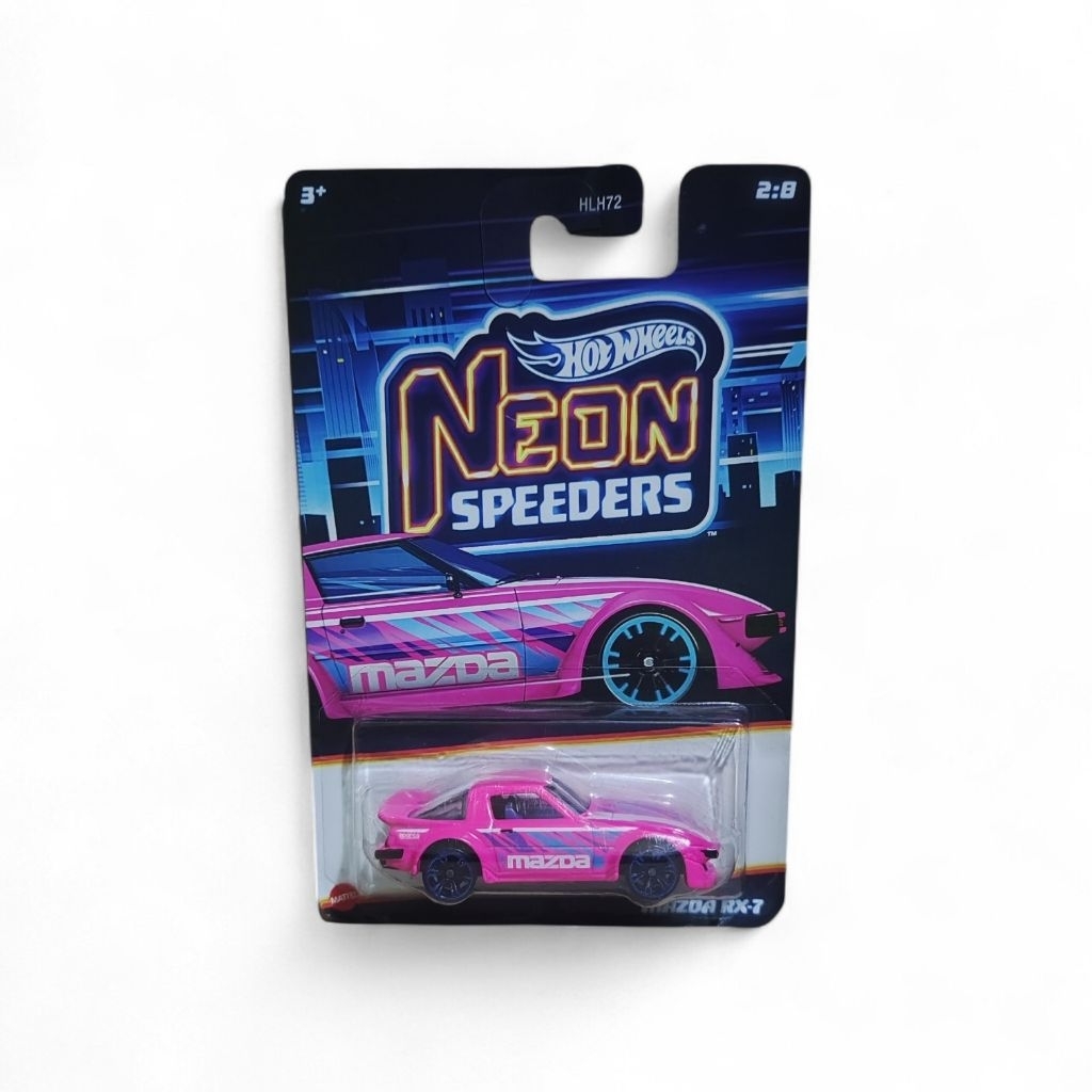 Mainan Mobil Mini Hot Wheels 1/64 - Model MAZDA RX-7 PINK HOTWHEELS LANGKA DIECAST LANGKA