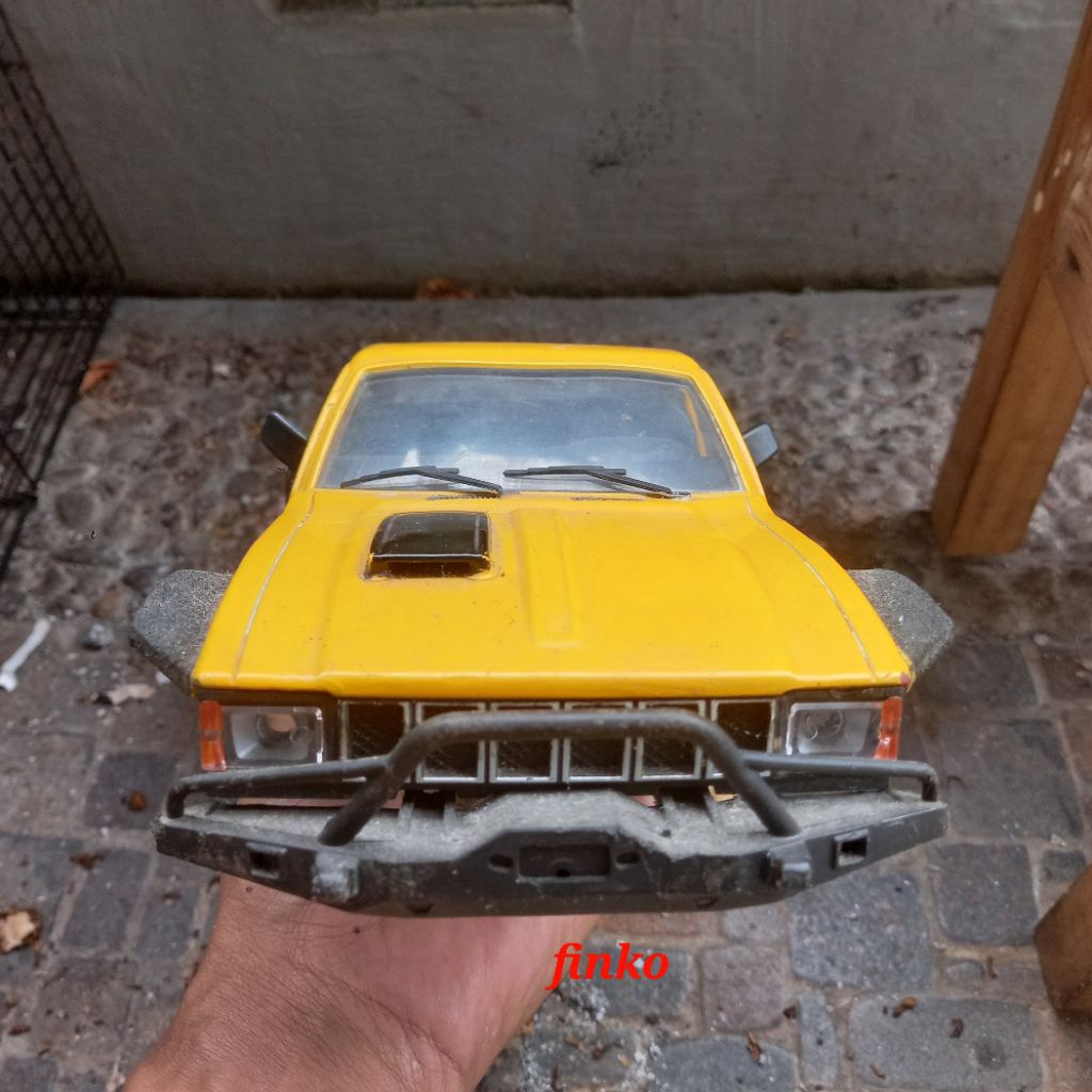 rc part, body set wpl c24 custom "monster truck' + chassis