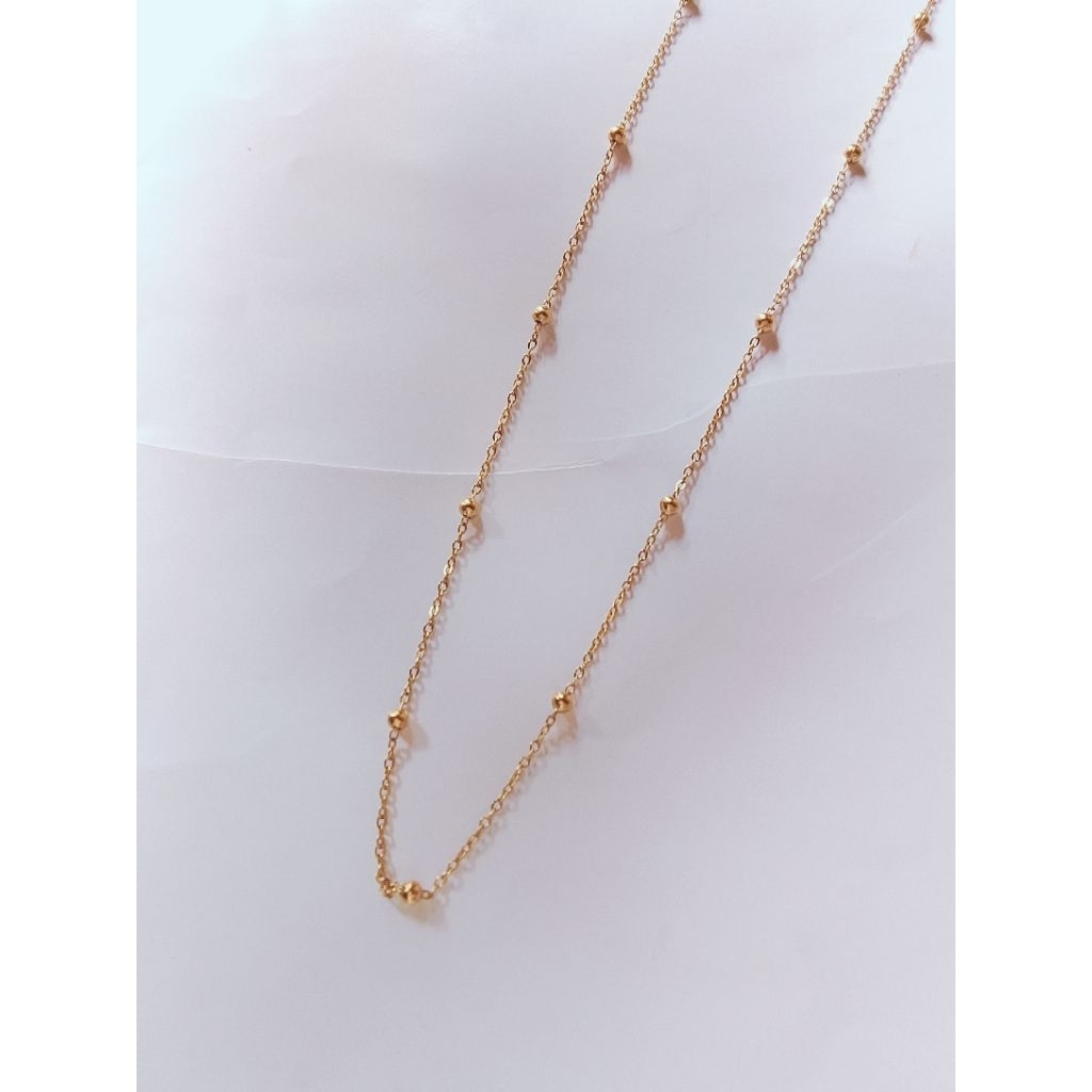 Kalung Rantai Jedar Emas Asli 1gram - Toko Sinar Mas