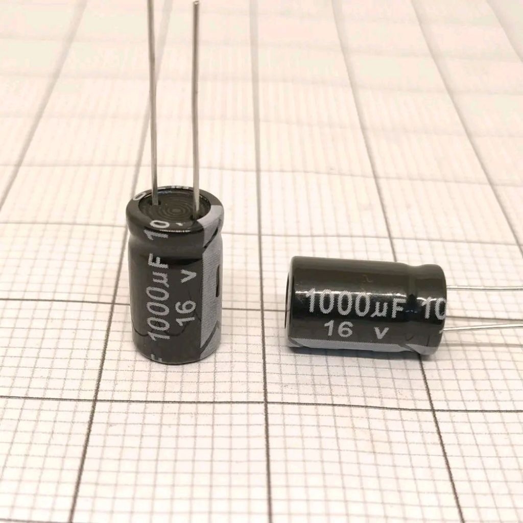 Elco 1000uf 16v / Kapasitor Elco 1000uf 16v / Elco 1000 - 16 Vent