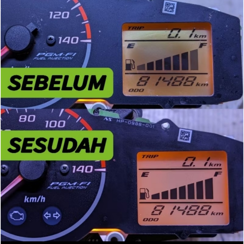 LCD SPEEDOMETER POLARIZER VERZA