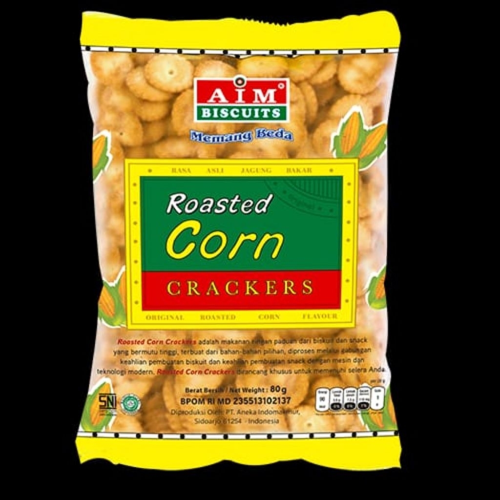 Aim biscuits Roasted Corn Crackers