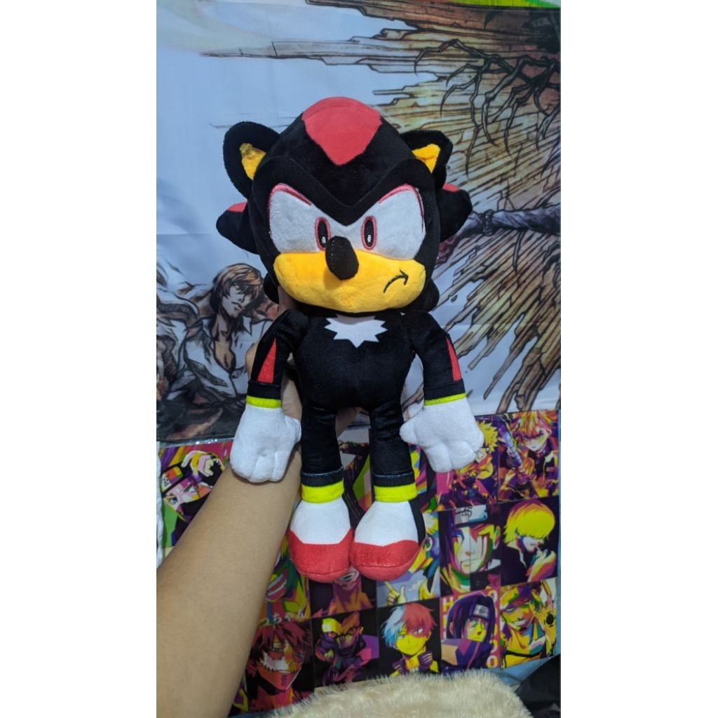 Boneka Sonic Shadow The Hedgehog