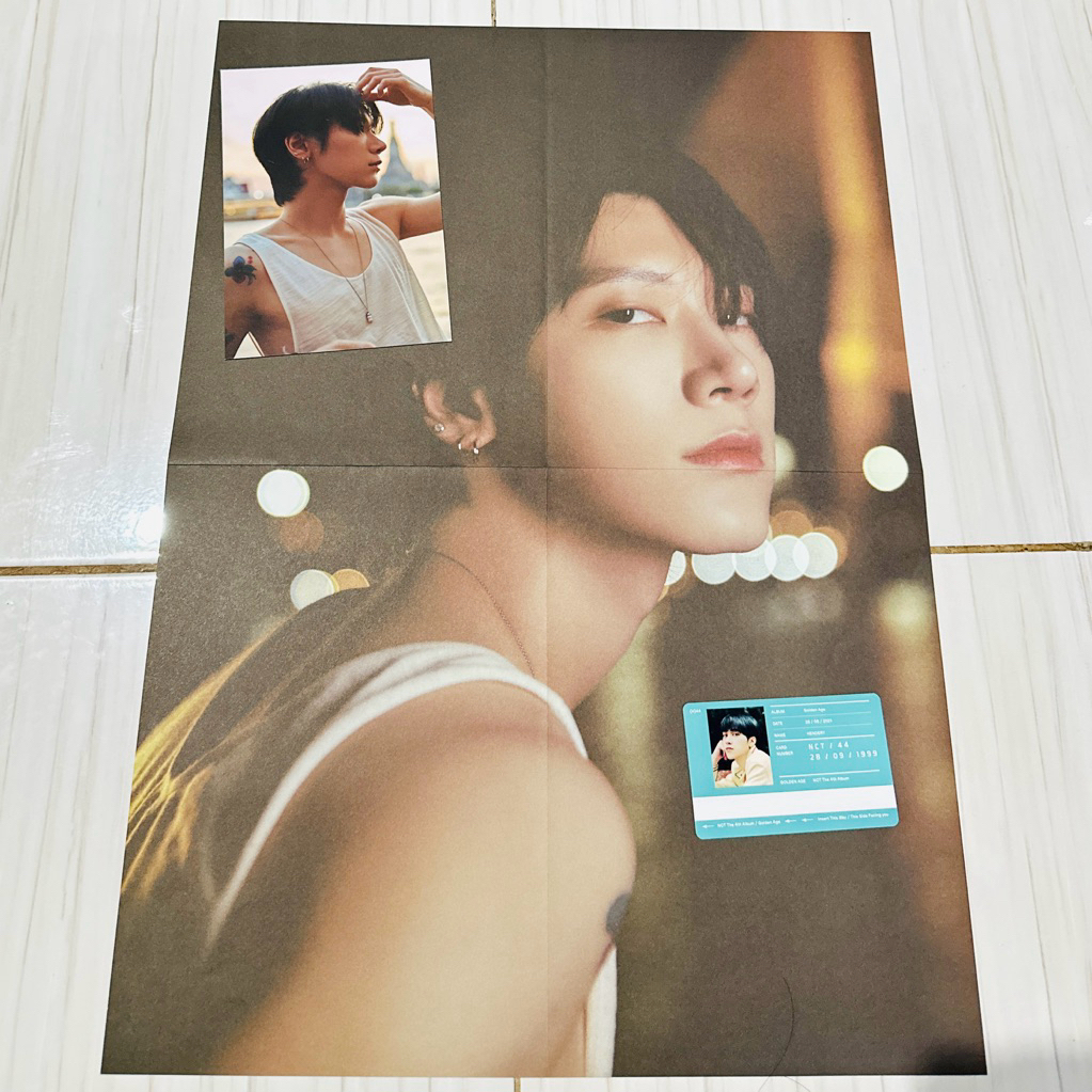 Ten Lee Hendery NCT WAYV PC Postcard Folded Poster