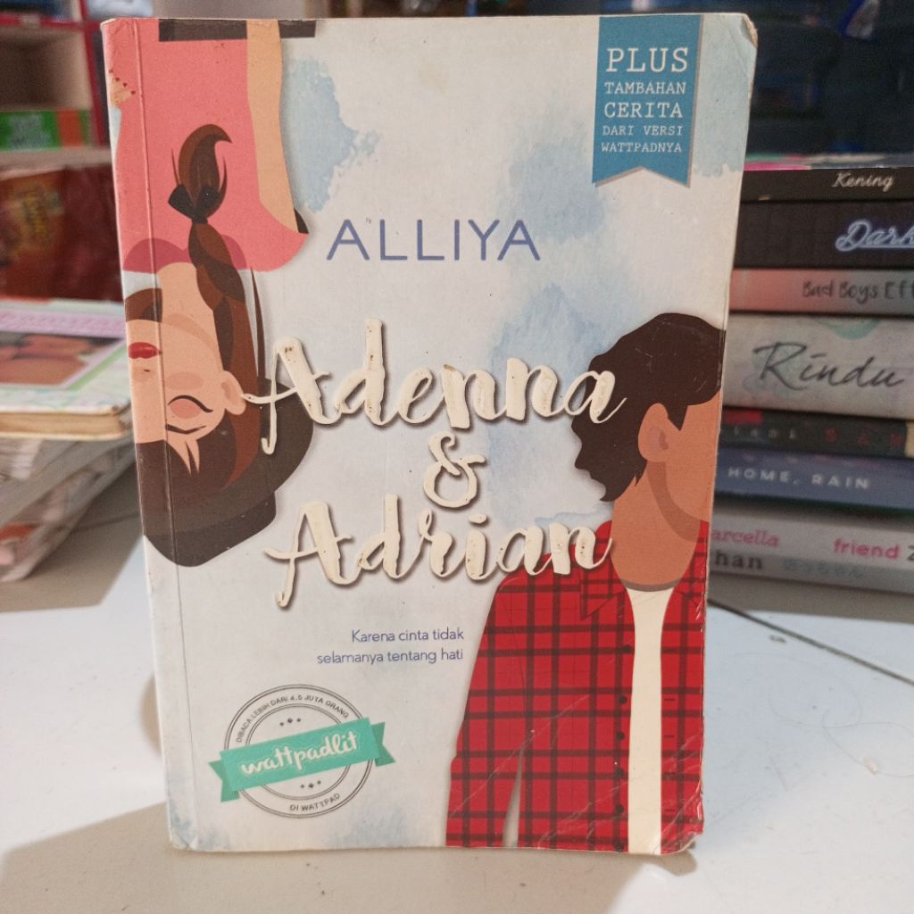 Novel Bekas Adenna & Adrian. Alliya