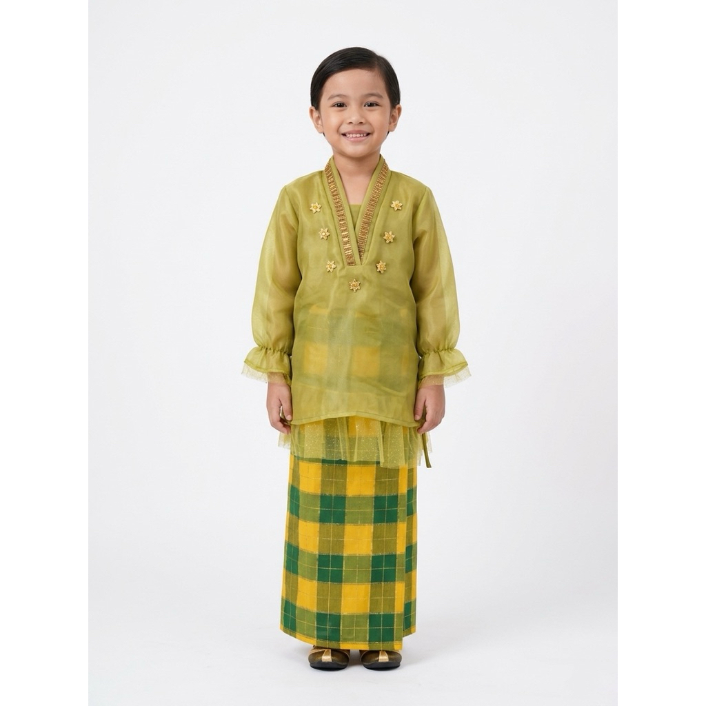Baju Bodo Organza Anak