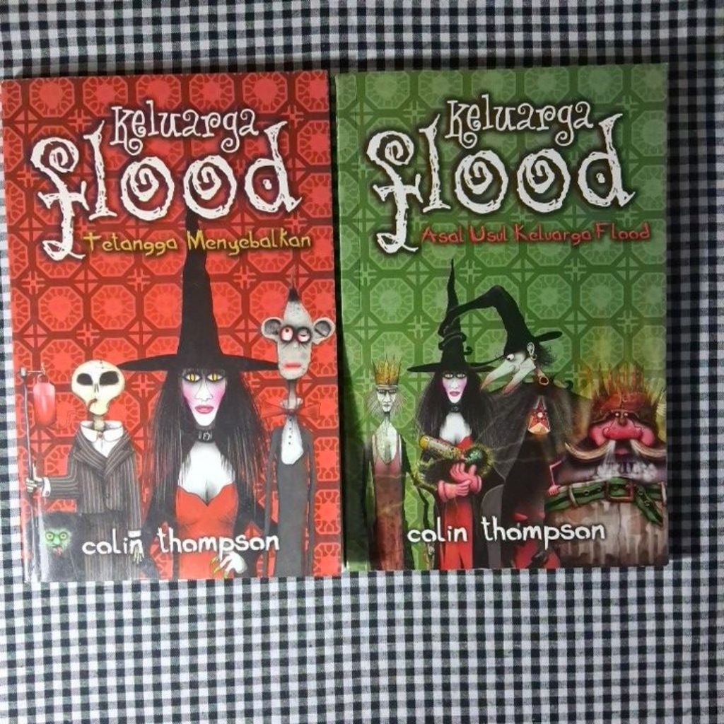 Novel Keluarga Flood jilid 1 & 3 - Colin Thompson