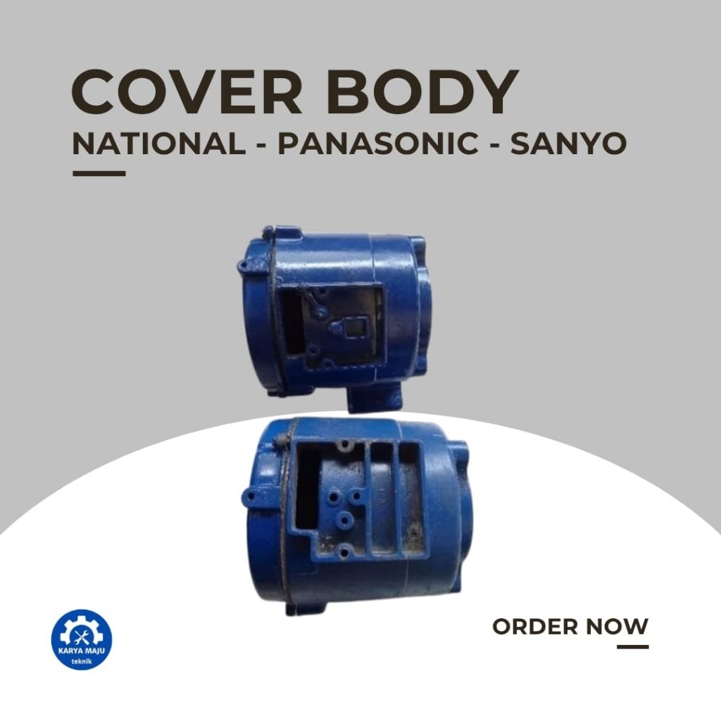 cover body pompa air national / panasonic / sanyo