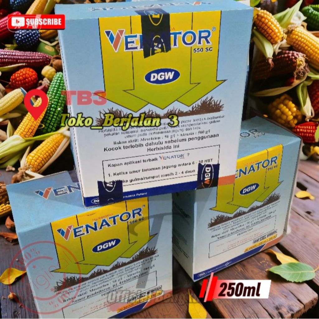 Herbisida Jagung VENATOR 550SC DGW 250ml Efektif Basmi Gulma Jagung dan Tebu