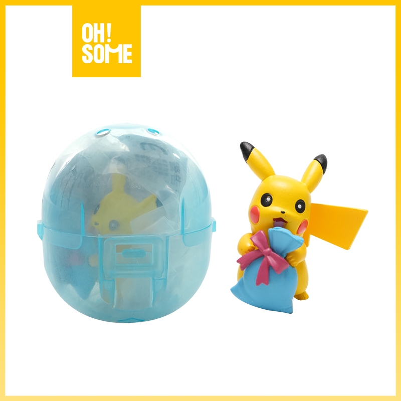 OHSOME - TOMY Mainan Gachapon Figure Pokemon Series RANDOM - Mainan Gacha Action Figure Gift Series 