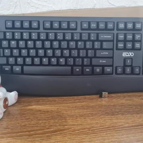 Edjo Wireless Keyboard Model CK211  garansi toko seminggu