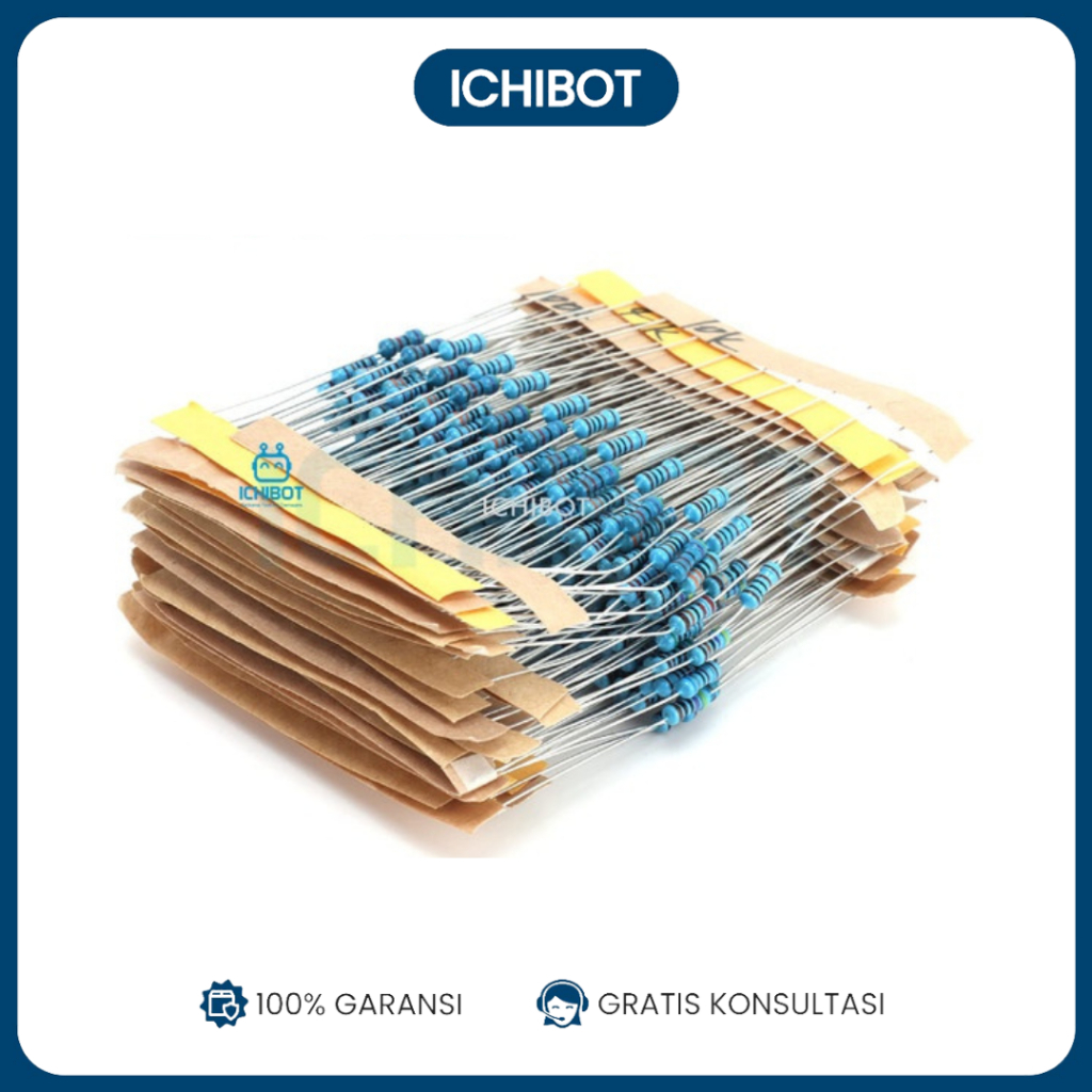 10x 15K ohm 15.000 15000 Resistor 1/4 Watt 1% 0.25W Metal film