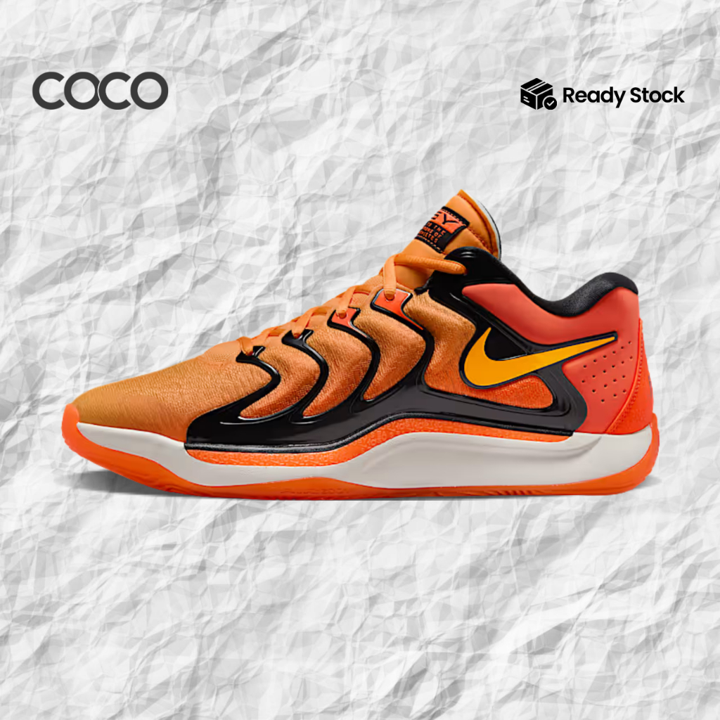 Sepatu Basketball Nike KD 17 EP - Orange