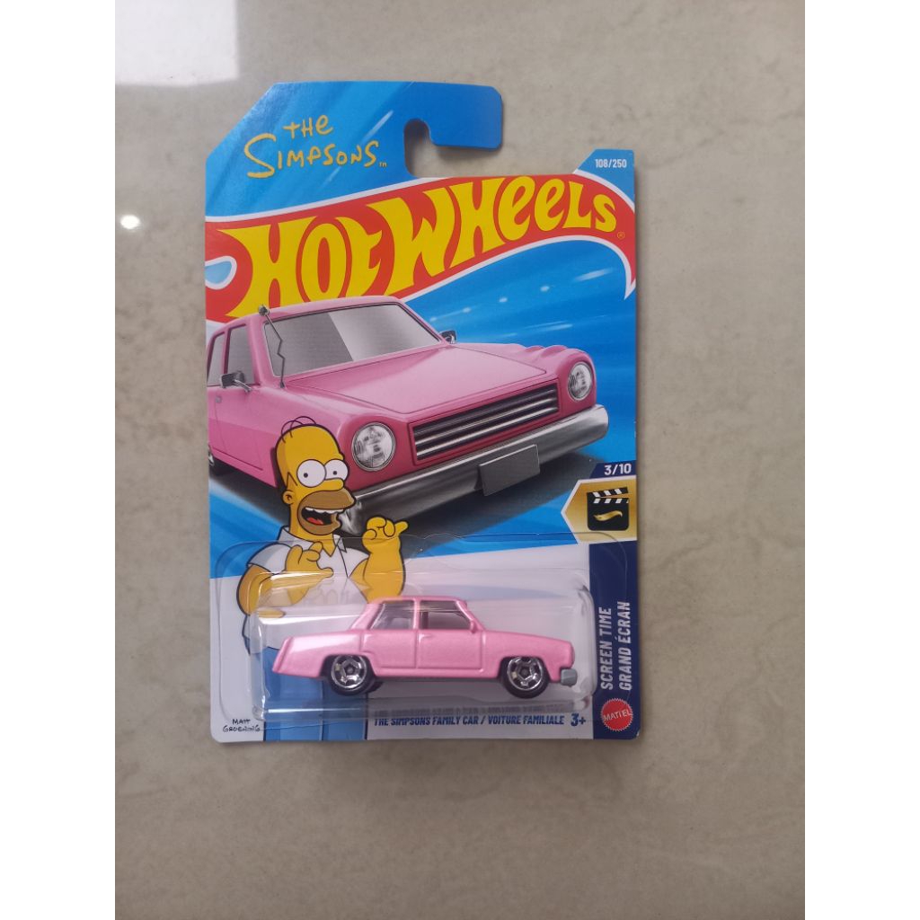 Hot Wheels The Simpsons Family Car