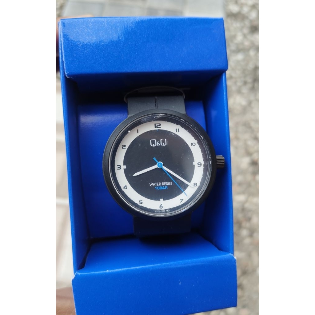 Jam Tangan Berputar Terbalik Tawaf Anticlockwise reverse clock unik analog