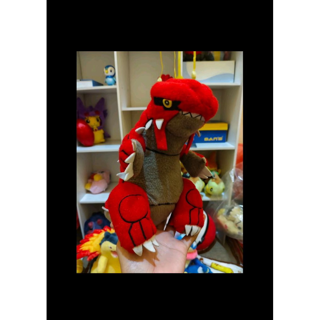 Boneka Pokemon Groudon T Arts Mata Keras