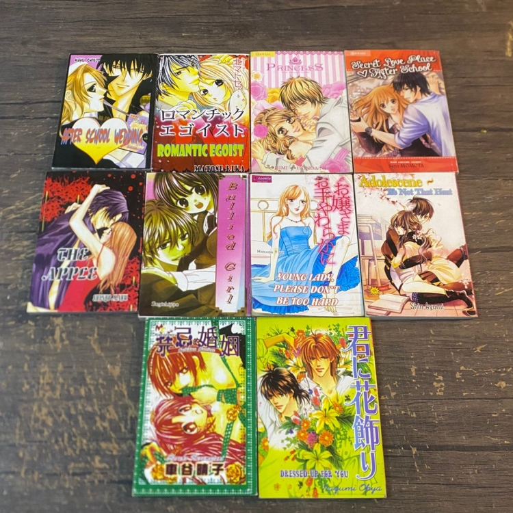 KOMIK JEPANG DEWASA (TERBITAN J COMIC & SS COMIC)
