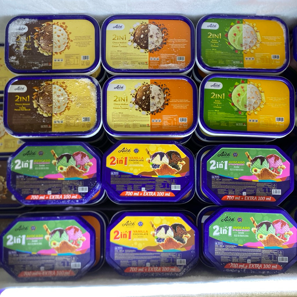 ‼️ PROMO ‼️ Beli Satu Gratis Satu Aice 2 In 1 800ml